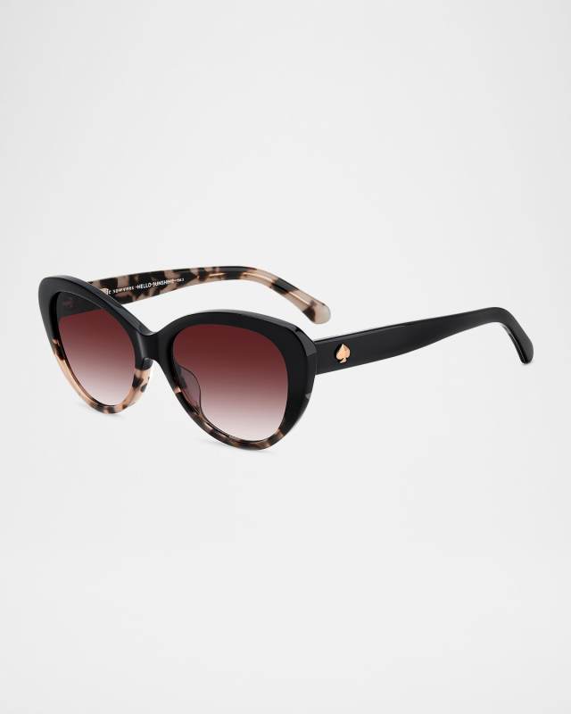 josi cat-eye acetate sunglasses